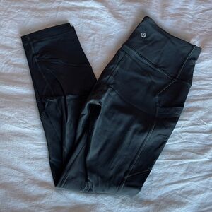 Black High-Waisted Leggings
